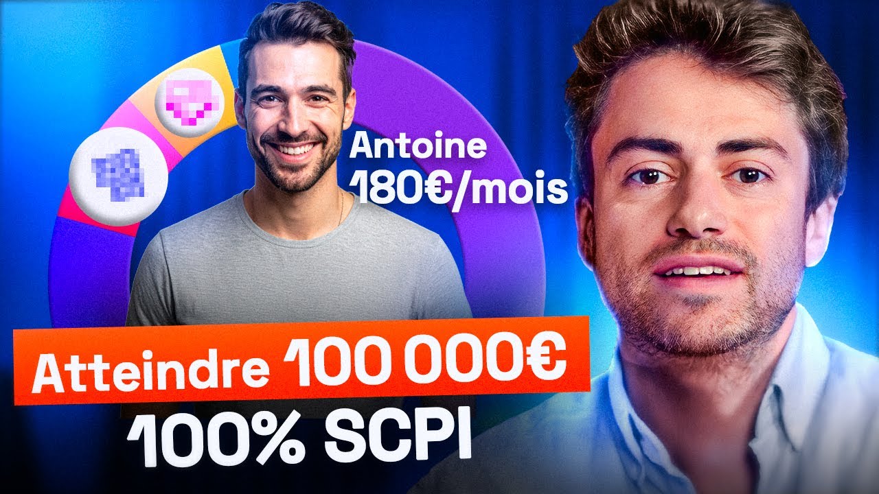 Comment atteindre 100 000 € avec seulement 180 €/mois en SCPI ?