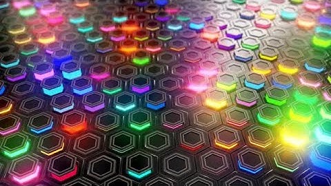 Abstract Hexagon Background Stock Motion Graphics