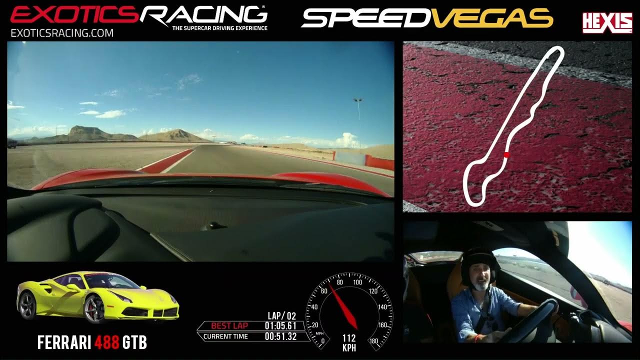 Exotics Racing  Las Vegas Supercar Driving Experience