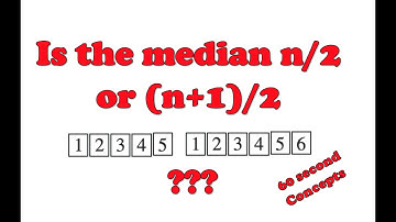 When should you add 1 when finding the median?