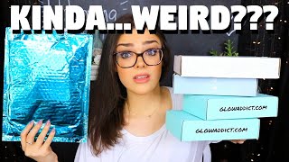 These Boxes are Kind of Weird?!? 5 Glow Addict Beauty Box Unboxings