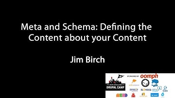 Meta and Schema: Defining the Content about your Content