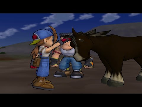 How To Get and Choose a Horse! | Harvest Moon: Save the Homeland (PS2)