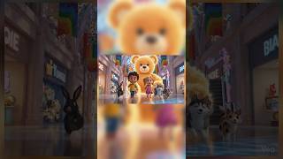 Panda Lost In The Mall! 😱🐼 | Funny 3D Kids Cartoon Adventure