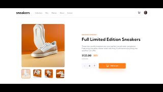 Frontend Mentor Challenge | E-commerce product page