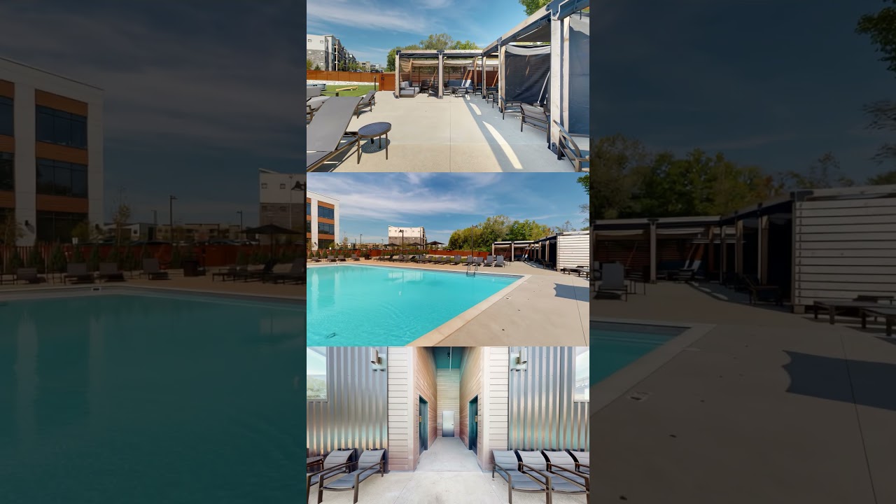 This Apartment Pool Has Sauna Pods?! 🔥🏊 