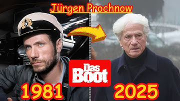 Das Boot Cast (1981 - 2025) - Real Name and Age - Then Vs Now