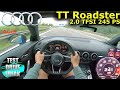 2021 Audi TT Roadster 45 TFSI Quattro S-Line Competition Plus 245 PS TOP SPEED AUTOBAHN DRIVE POV