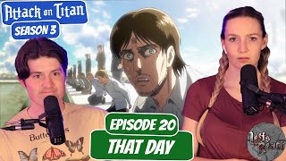 Grisha's Origin Story! | Attack on Titan Season 3 Reaction with my Girlfriend | Ep 20 “That Day