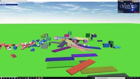 OrionX3D - Physx4.1 Simple Character Controller + Vehicle test.