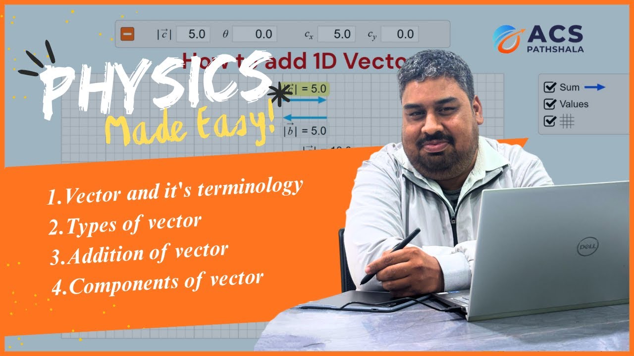 Vector Class 11 | Physics Made Easy | With Examples