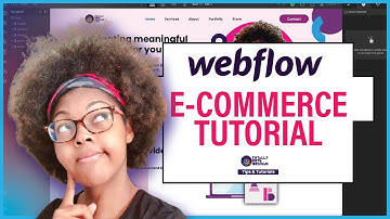 Webflow Tutorial: Creating an E-Commerce Store with CMS and Product Template || Totally Reva Designs