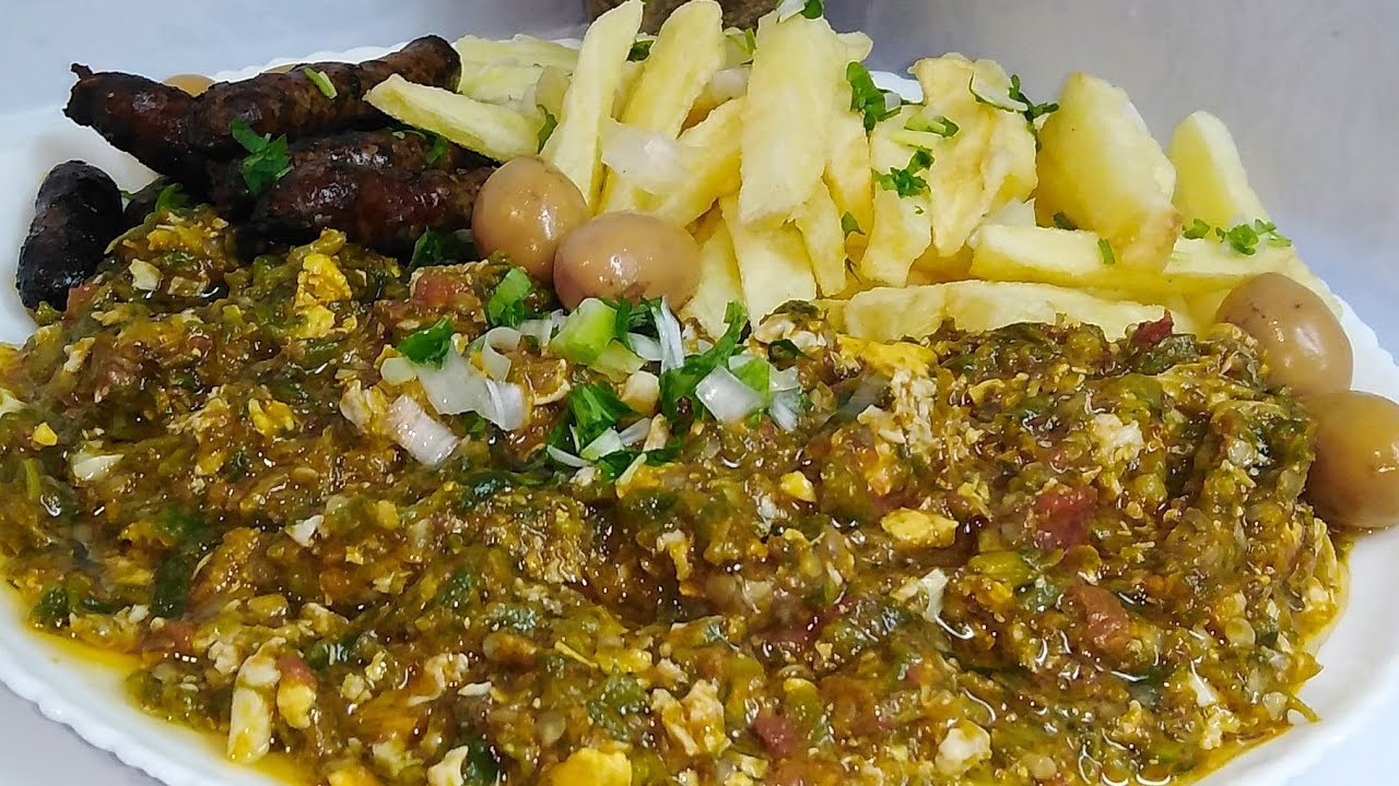 كفتاجي القيروان على اصولوا من يد قروية  مع طريقة المطاعم في قلي البطاطا(فريت) kaftejji tunisien