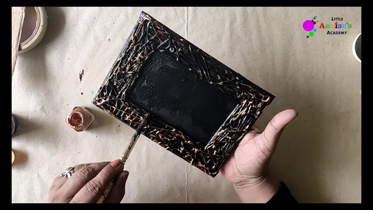 How to make a creative photo frame YouTube