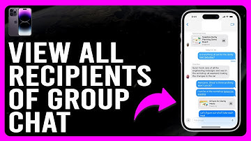 How to View All Recipients of a Group Chat on Your iPhone (How to See Who Is in a Group Chat)