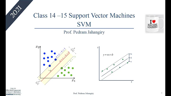 Class 14 SVM classification (theory)