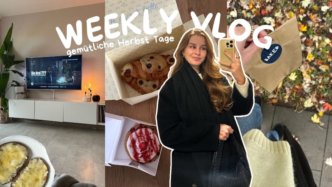 Weekly Vlog💌: gemütliche Herbst Tage🍂, hauls, food inspo🍝 und und und || Celina