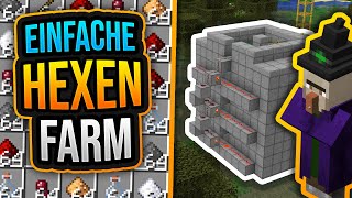🔥 EINFACHE HEXEN FARM (Tutorial) ✨ Minecraft 1.21 ✨ ErikOnHisPeriod