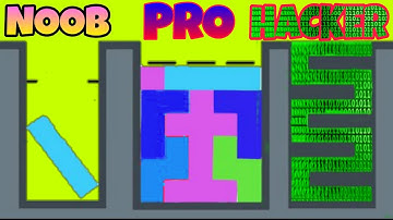 NOOB VS PRO VS HACKER-JELLY FILL