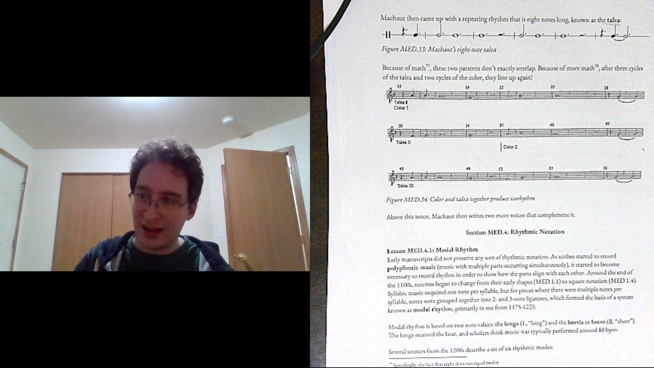 Lesson MED.3.5: Isorhythm