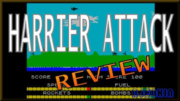 Harrier Attack - on the ZX Spectrum 48K !  with Commentary