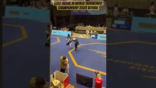 GOLD MEDAL IN WORLD TAEKWONDO CHAMPIONSHIP 2023 BOSNIA - NILOUFAR SAFARIAN