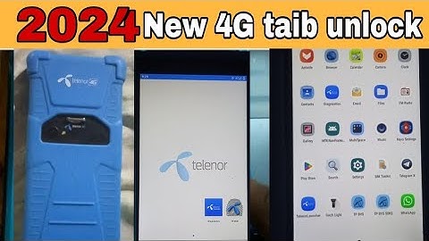 How To Unlock | Telenor 4G Secure Touch New Biometric Tab Unlock Free | Video by Technical Sherazi 💪