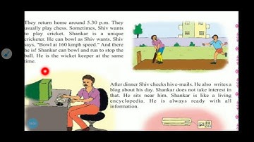 Std-7 English Unit-3 Today comes everyday (Activity-6-A) SHANKAR OF SHIV