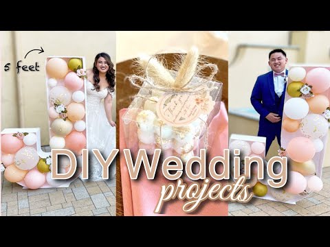 15 DIY WEDDING PROJECTS FOR WEDDINGS