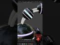 Kinetic Core Set — Day 3 ⚡ Earrings 💠Small but fully reactive #3dartist #3dassets #speedrun