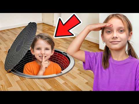 Alex & Secret Basement Adventure! 🔦🔥 Escape Challenges for Kids