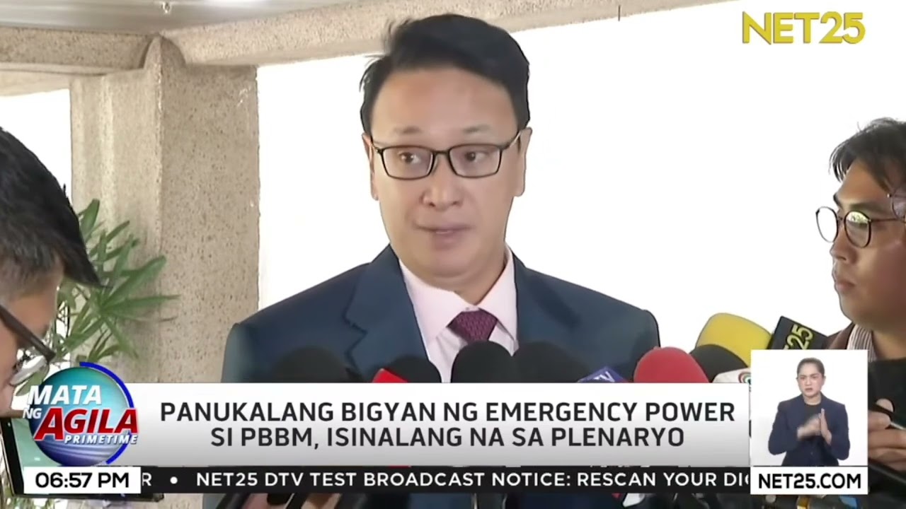 Panukalang emergency powers para kay PBBM, isinalang sa plenaryo