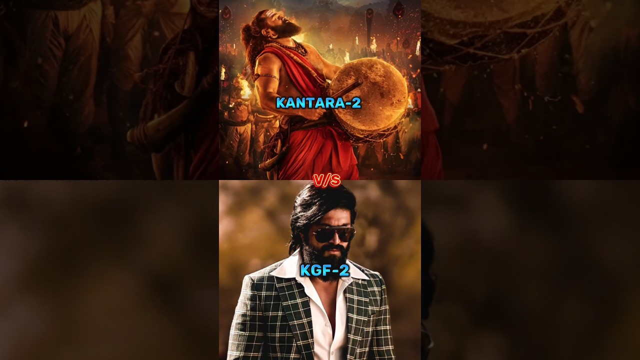 kantara-2 ❤️💚 vs kgf-2 ❤️💙 3 Days collection ☠️🔥 || comparison 🔥🤩👑 