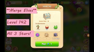 Merge Elves **Level 142** All 3 Stars!