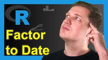 Convert Factor to Date in R (2 Examples) | Change Class of Data Object | as.Date & ymd [lubridate]