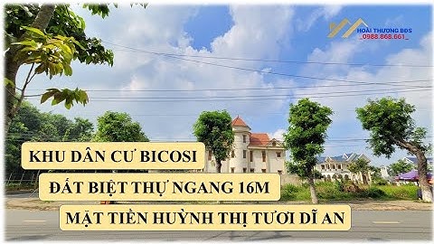 Bán đất mặt tiền đường Huỳnh Thị Tươi, đất xây Biệt Thự và kinh doanh thành phố Dĩ An (HTL204)