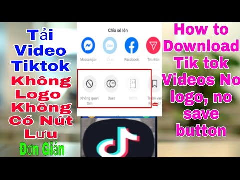 hình ảnh cách tải video tiktok không có nút lưu