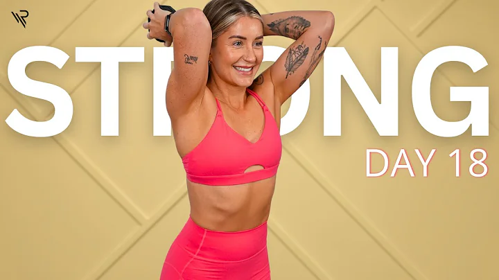 Day 18: Chest, Triceps & Abs Workout | 28 Day Dumbbell Strength Series