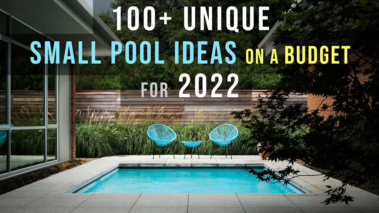 Top 100 Unique Small Pool Ideas On A Budget For Backyards 2022 YouTube