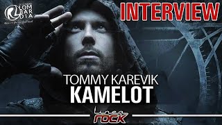 KAMELOT - Tommy Karevik interview @Linea Rock 2023 by Barbara Caserta