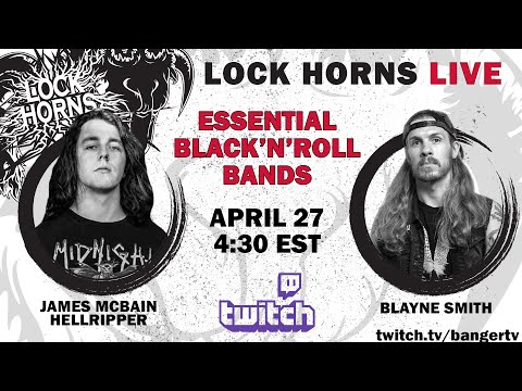 Black n’ Roll Essential Bands w/ Hellripper | Lock Horns