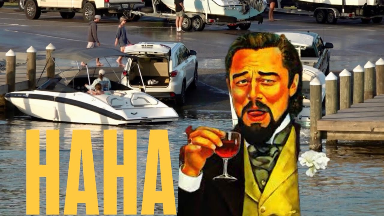 First Time Boaters at THE BOAT RAMP!