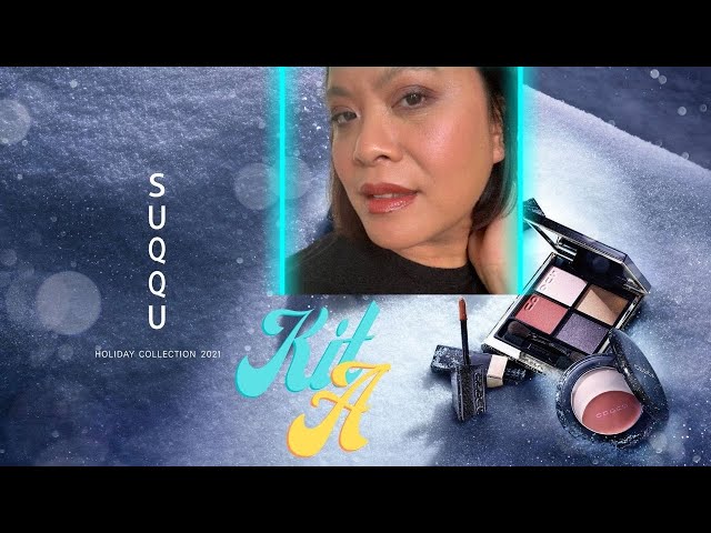 SUQQU Holiday Makeup Kit A 2021- FULL REVIEW and TRY ON - YouTube