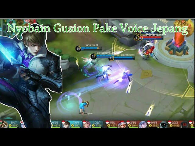 Nyobain Gusion Pake Voice Jepang || class=