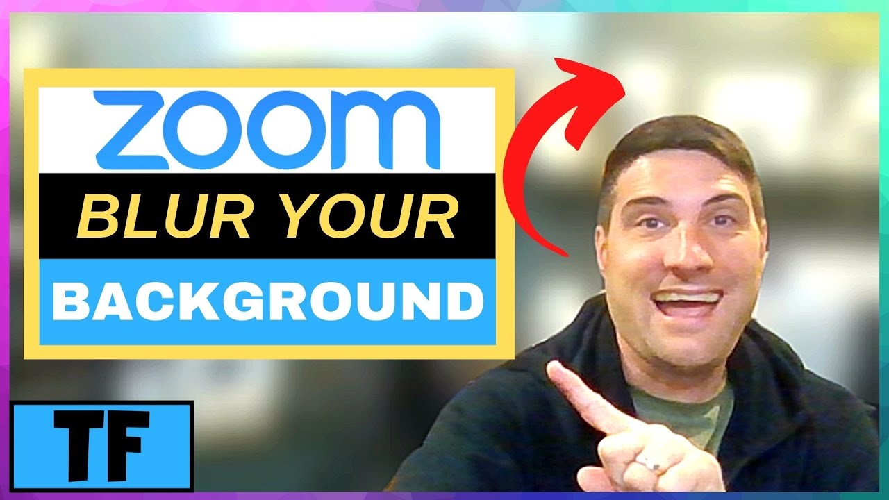 Zoom How To Blur Background in Meetings New Feature (2021) // Create Custom Blurred  Background! - YouTube