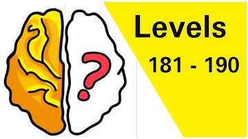 Brain Out - Can You Pass It ?  Level 181 182 183 184 185