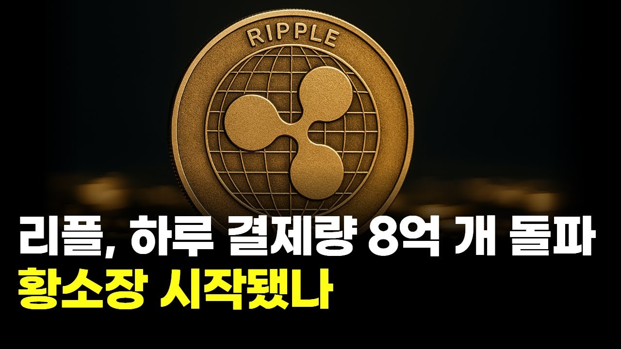 리플, 하루 결제량 8억 개 돌파…황소장 시작됐나