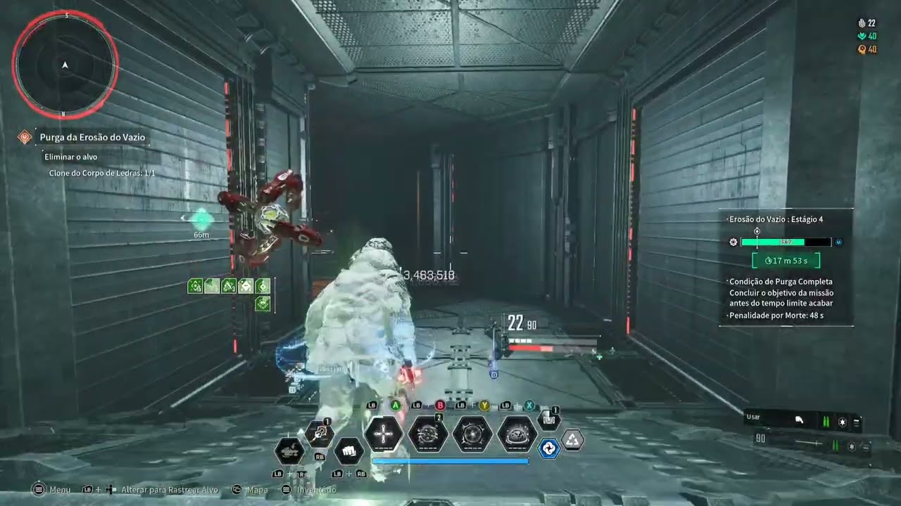 Purga da Erosão do Vazio estágio 4 Yujin TFD. The First Descendant tfd