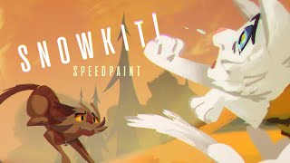 SPEEDPAINT | Snowkit! by beffalumps 3,020 views 2 years ago 5 minutes, 46 seconds