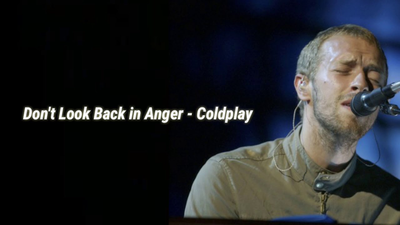 Don't Look Back in Anger Coldplay liveManchester live Coldplay